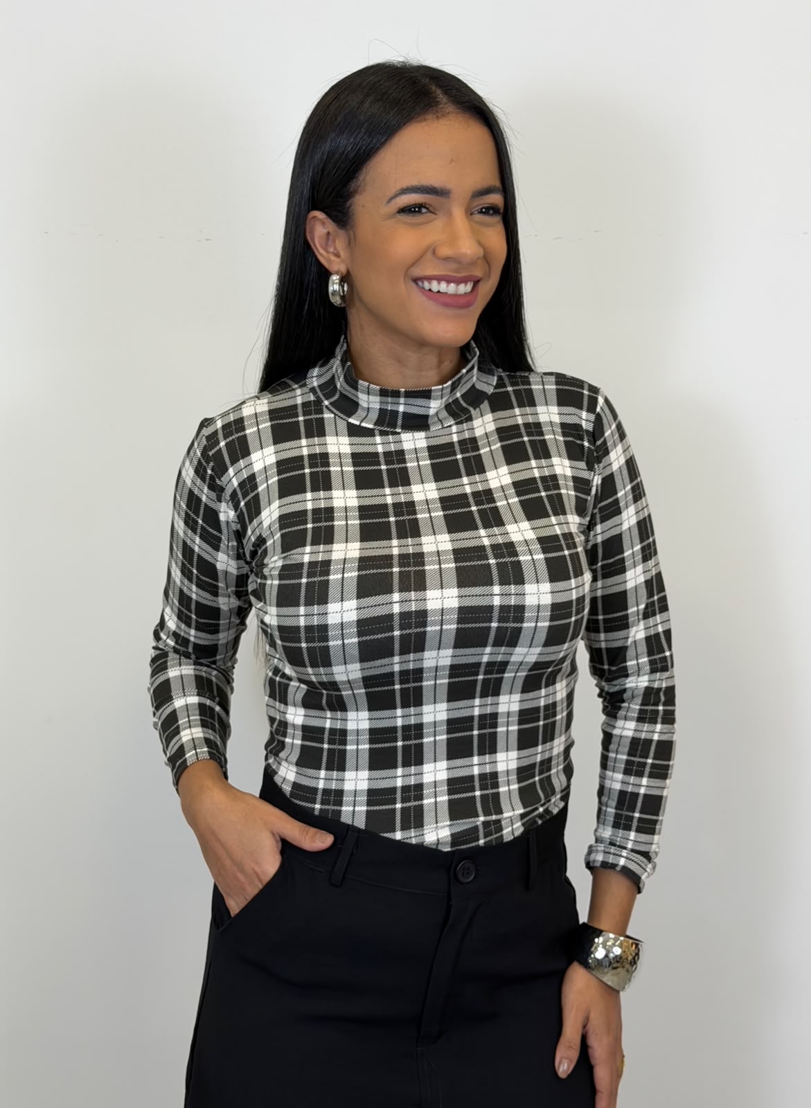 BLUSA XADREZ CACHARREL
