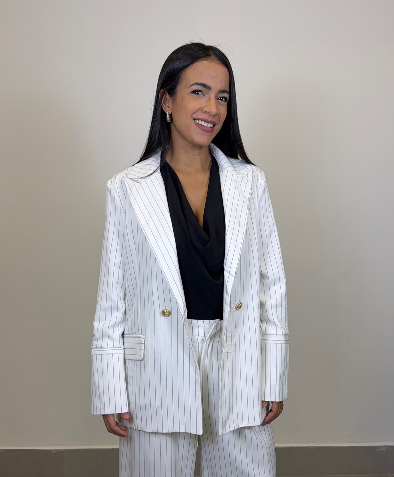 BLAZER ALFAIATARIA RISCA DE GIZ