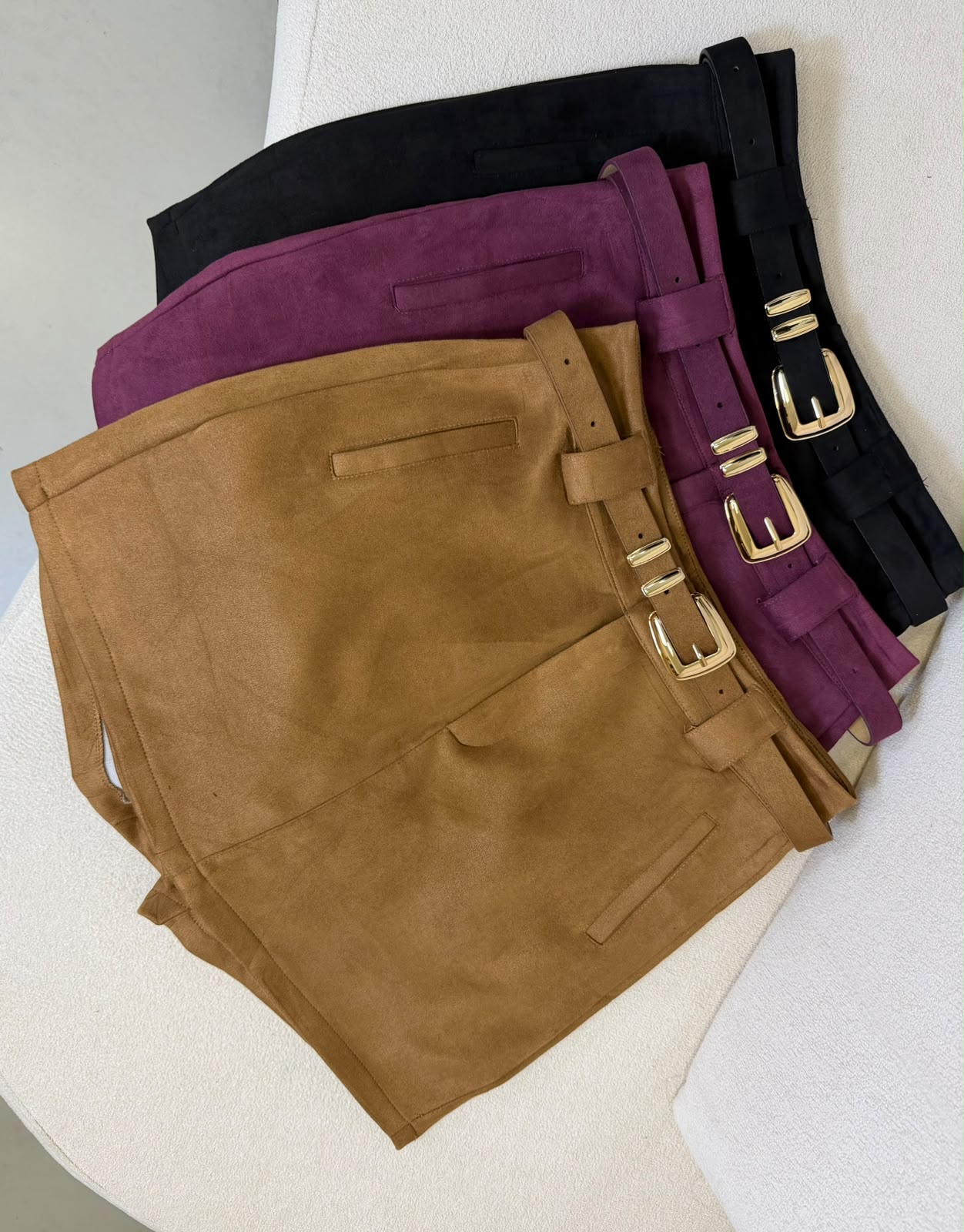 SHORT SAIA SUEDE