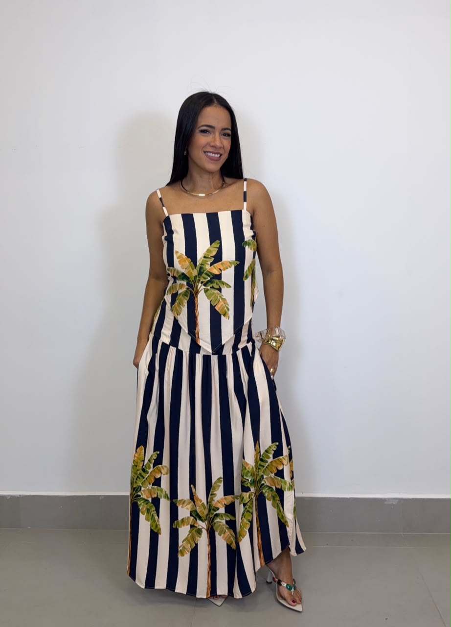 SAIA LONGA ESTAMPADA 5511