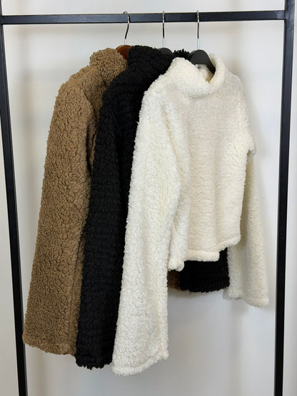 CROPPED PELINHO MANGA LONGA