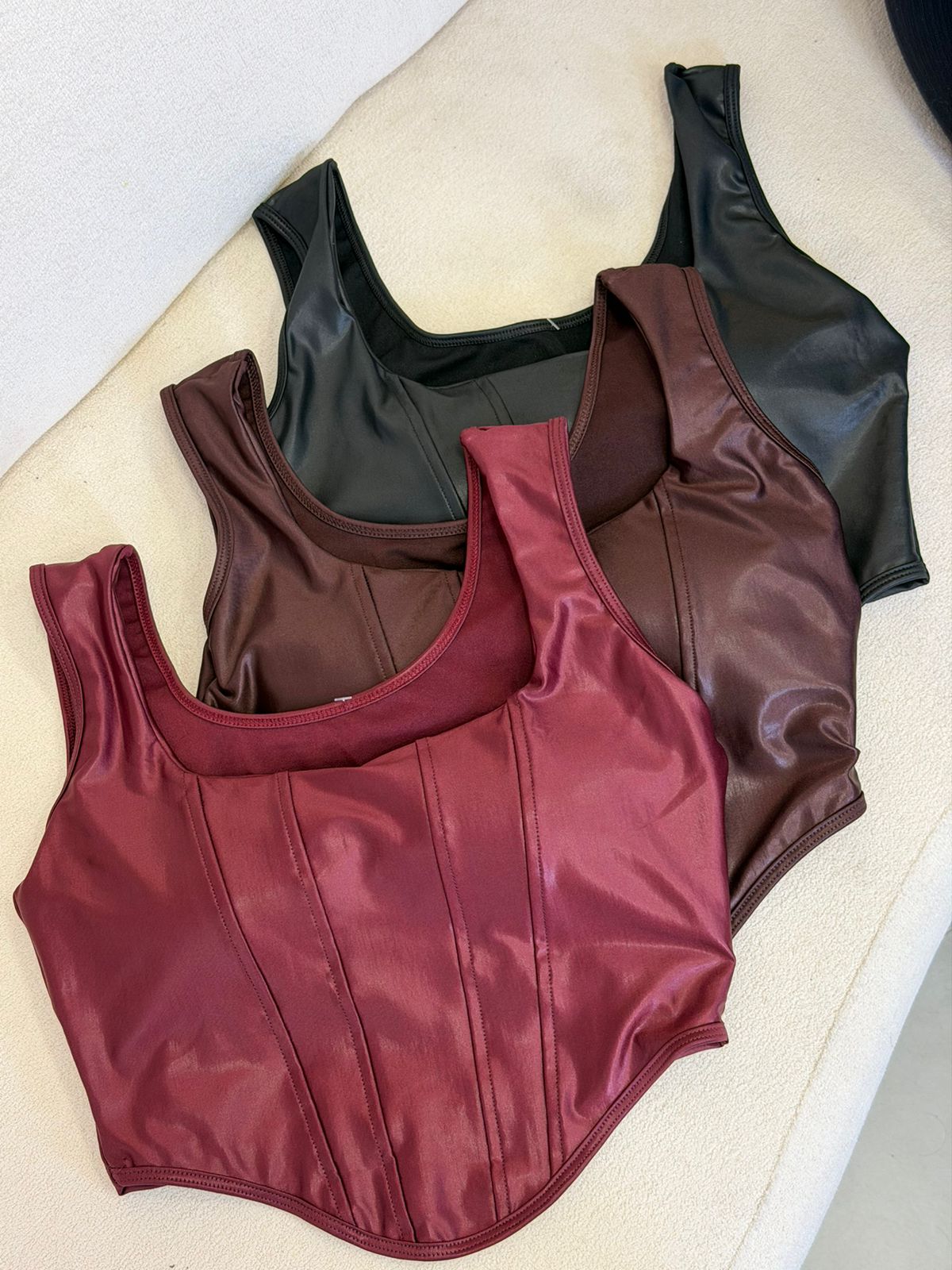 CROPPED CORSET CIRRE