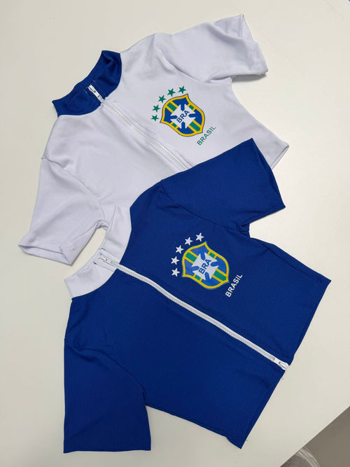 CROPPED BRASIL ZÍPER