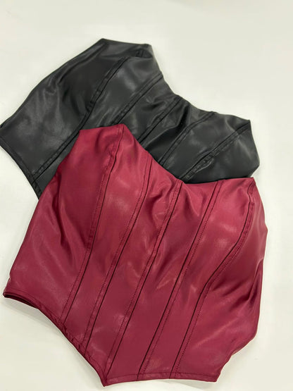 CROPPED CORSET CIRRE SEM ALÇA