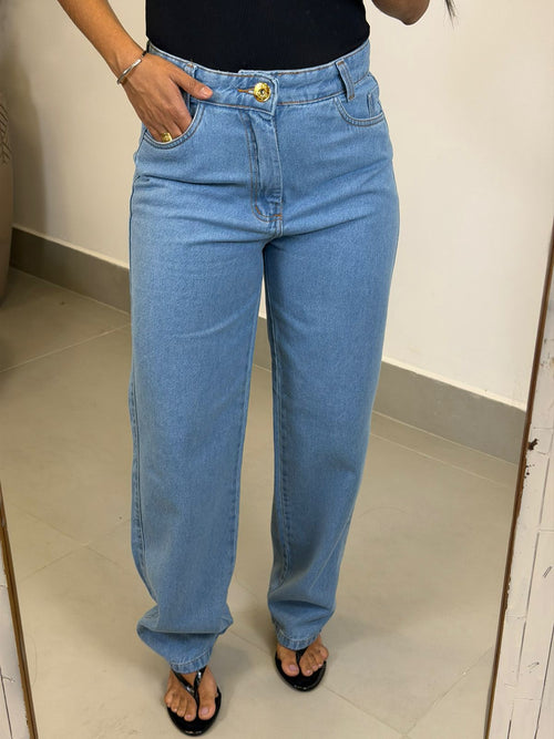 CALÇA JEANS WIDE LEG MARY