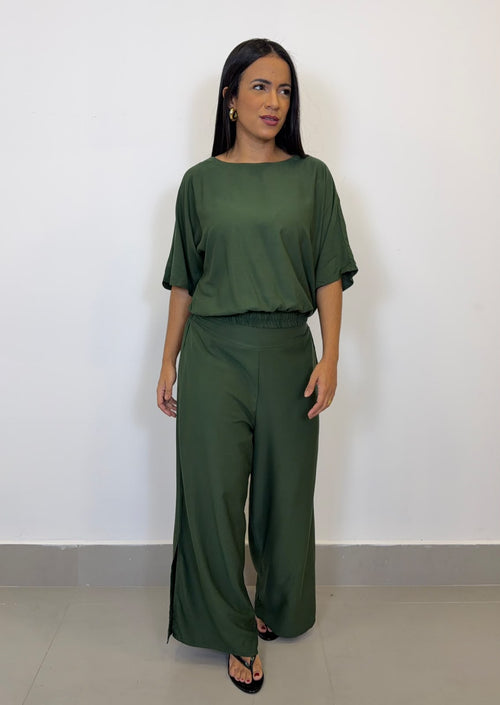 CONJUNTO BLUSA E PANTALONA