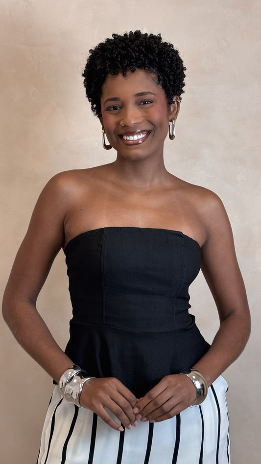 BATA PEPLUM BENGALINE