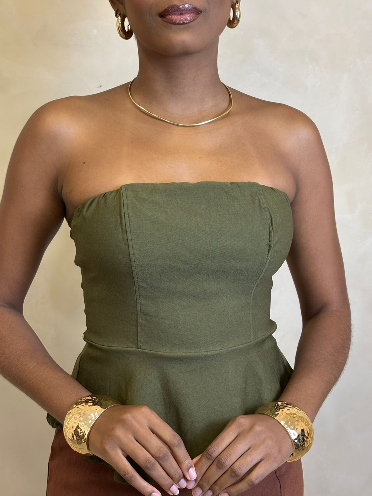 BATA PEPLUM BENGALINE