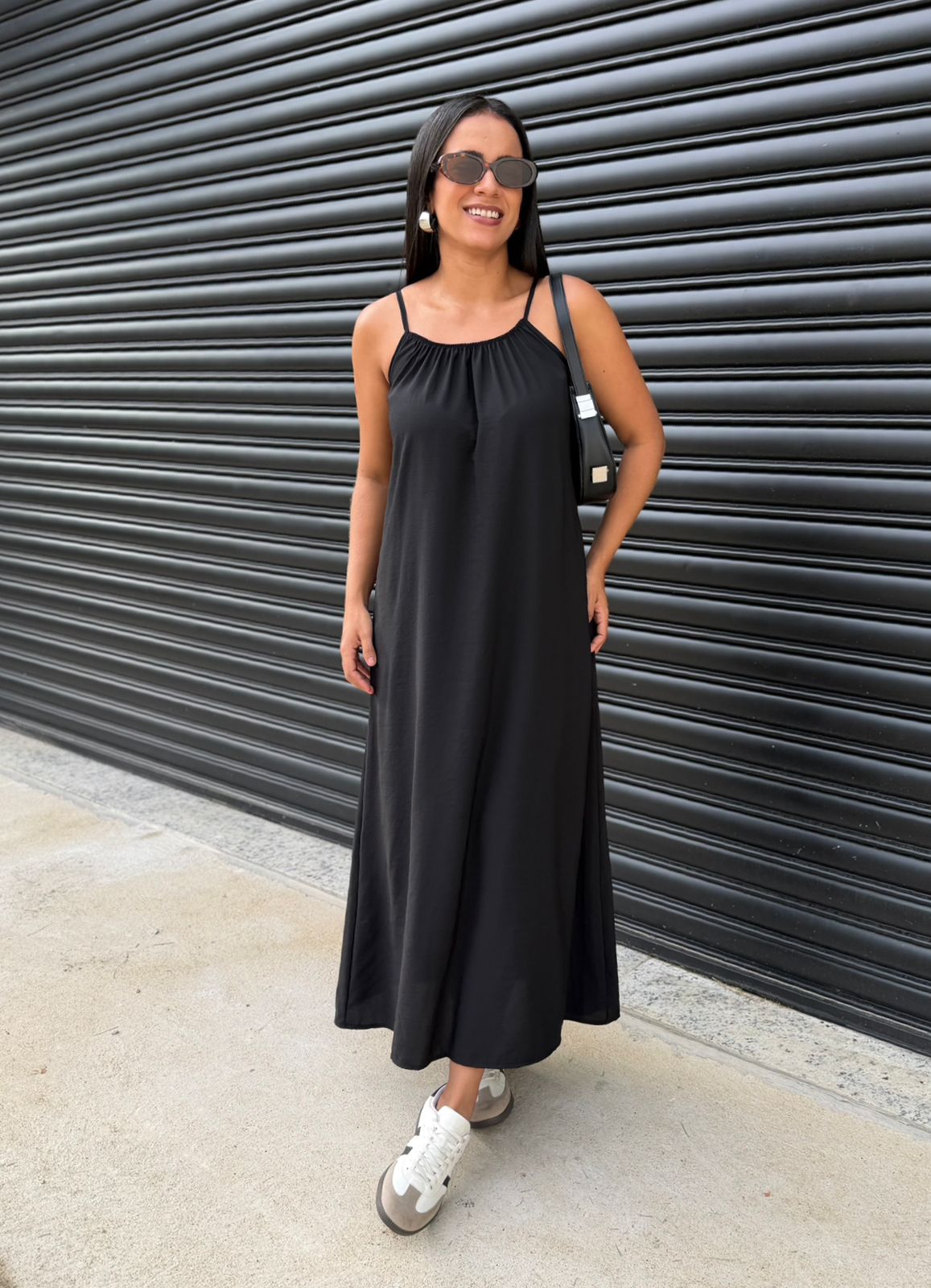 VESTIDO LONGUETE DE ALÇA