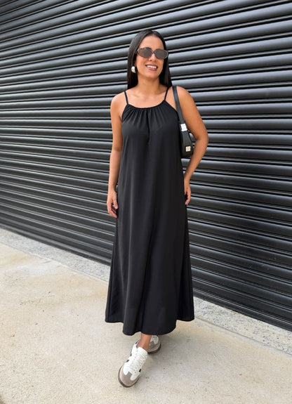 VESTIDO LONGUETE DE ALÇA