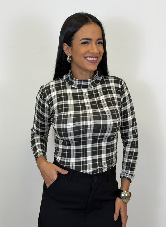 BLUSA XADREZ CACHARREL