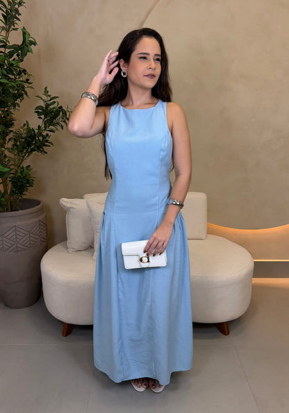 VESTIDO LONGO MARRANT 5608