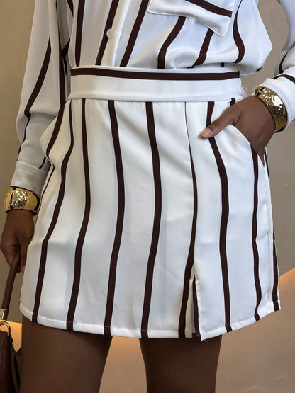 CONJUNTO CAMISA E SHORT SAIA