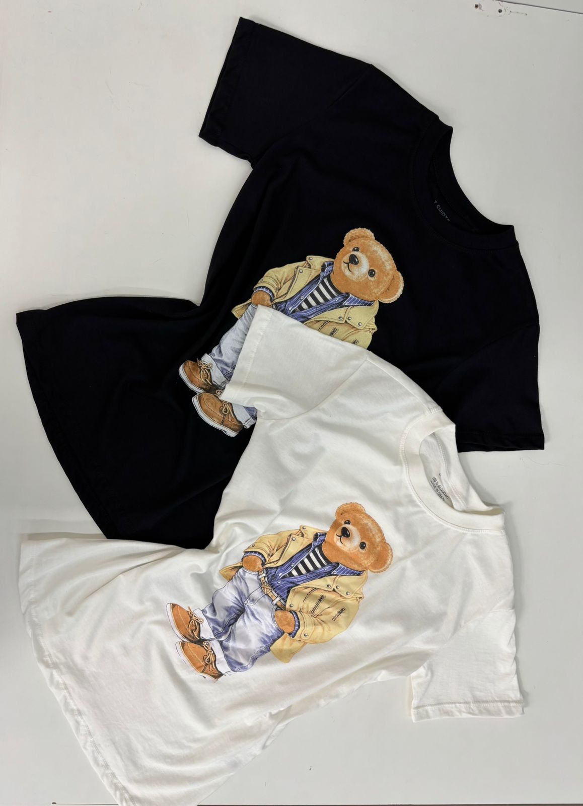 TSHIRT 100% ALGODÃO URSO COMBO