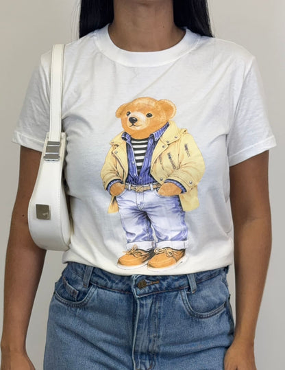 TSHIRT 100% ALGODÃO URSO COMBO