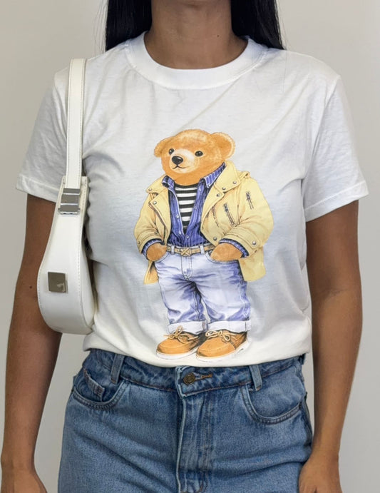 TSHIRT 100% ALGODÃO URSO COMBO