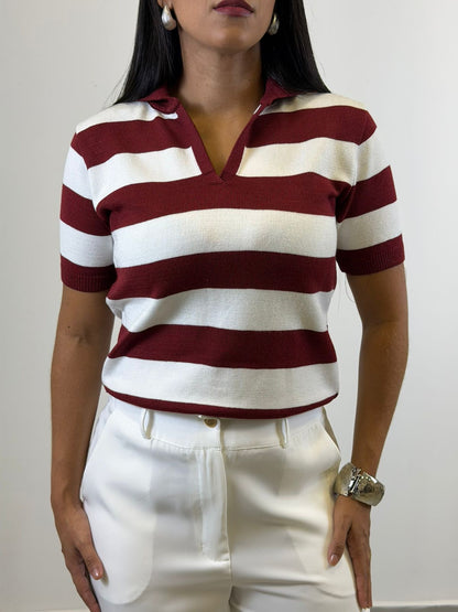 BLUSA GOLA POLO NO MODAL