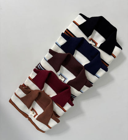 BLUSA GOLA POLO NO MODAL COM BOTÕES