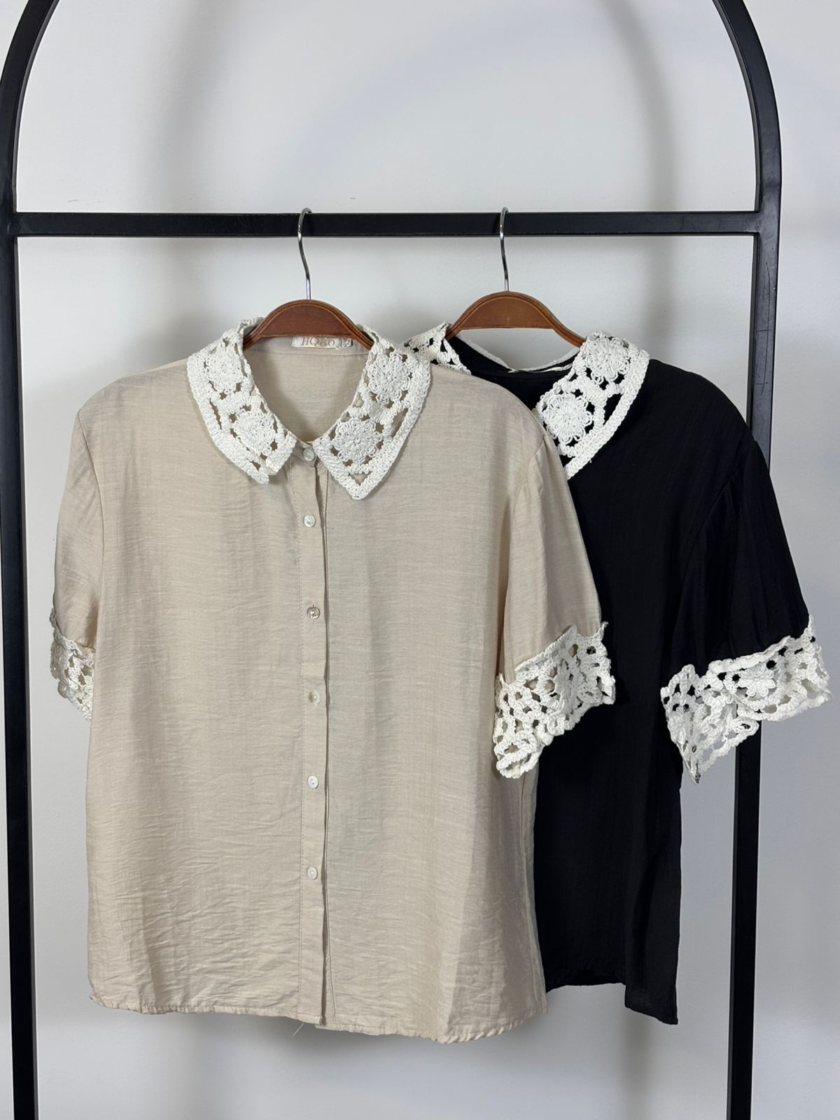CAMISA GOLA CROCHÊ COMBO