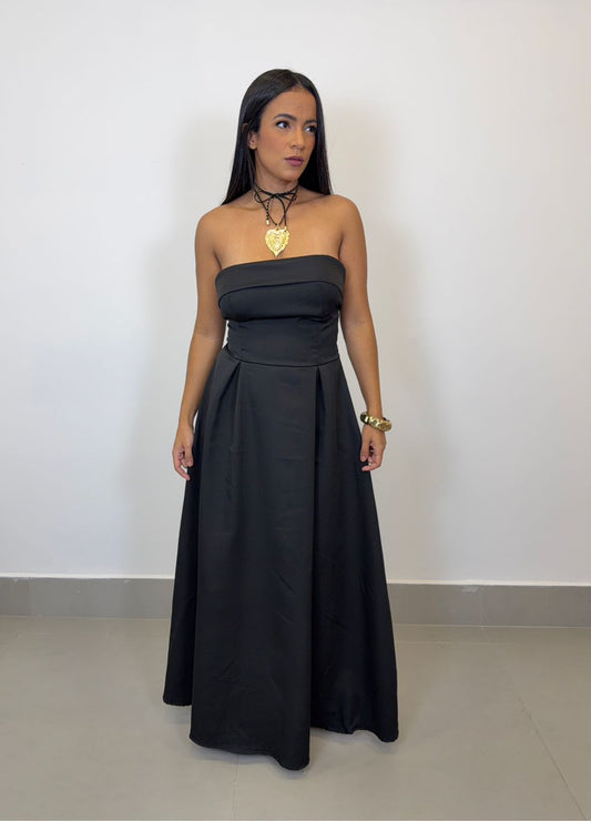 VESTIDO ALFAIATARIA SEM MANGA