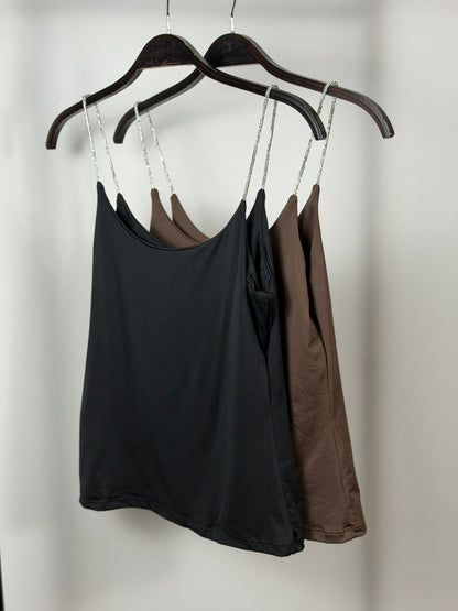 BLUSA ALCINHA DE STRASS