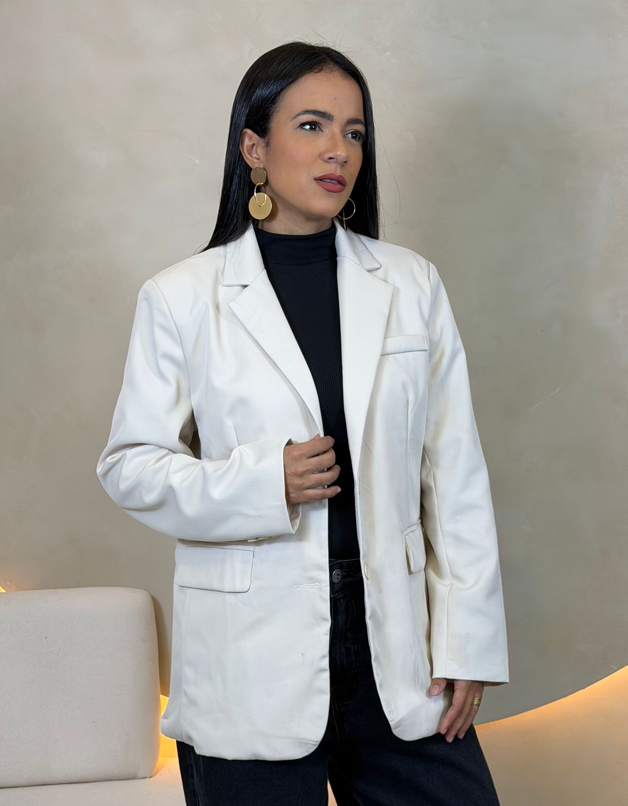 BLAZER ALFAIATARIA FORRADO