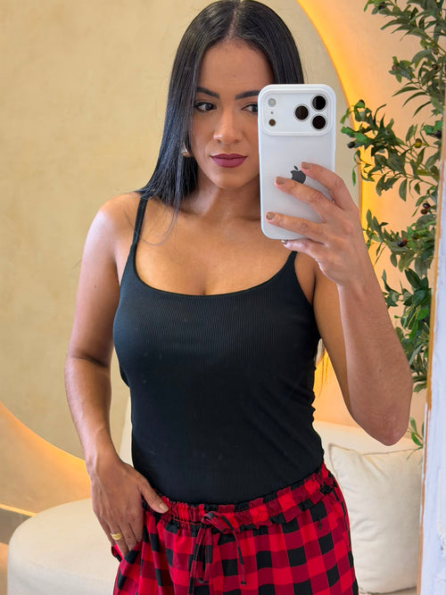 BLUSA ALCINHA CANELADA