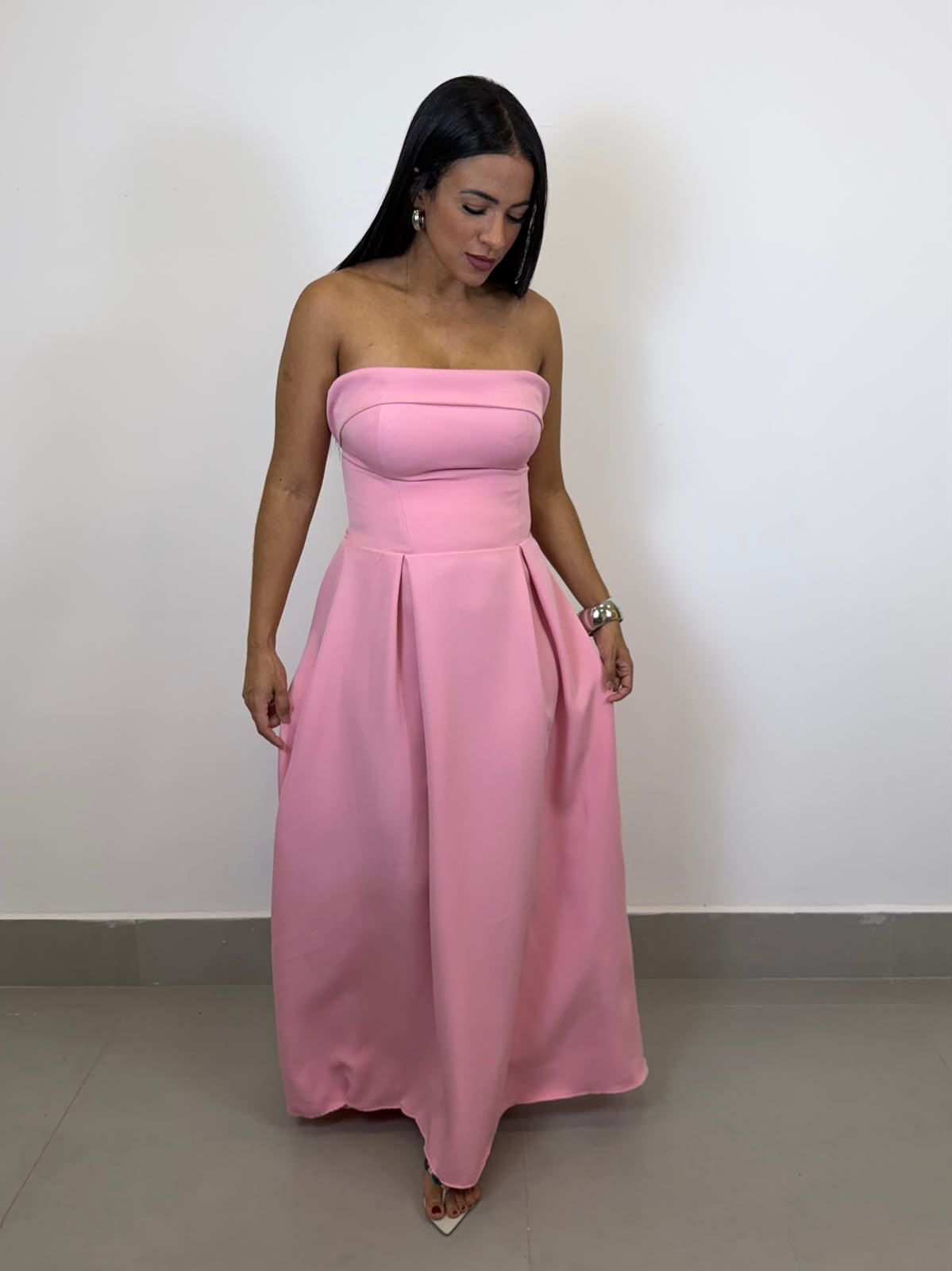 VESTIDO ALFAIATARIA SEM MANGA 5274