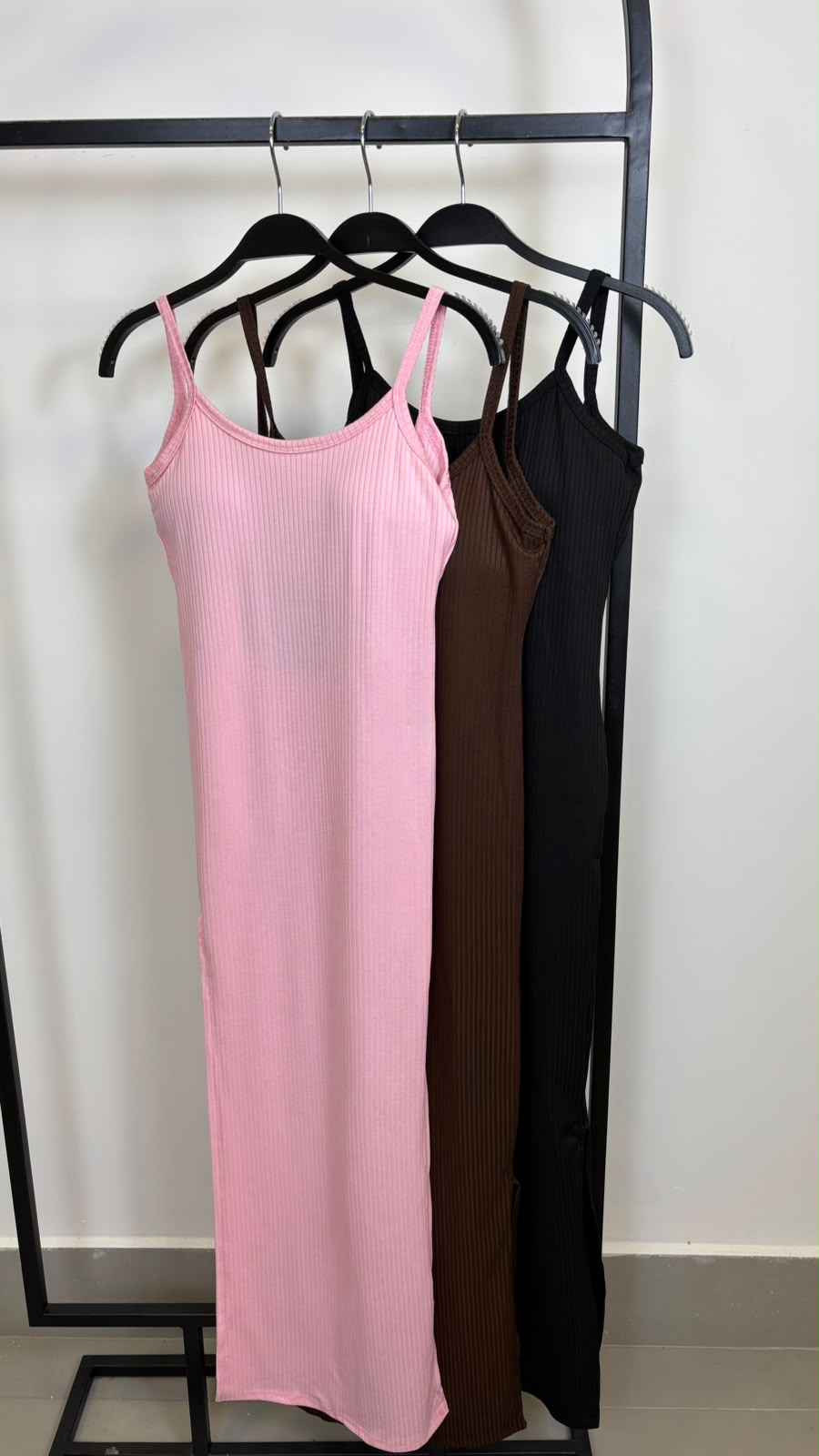 VESTIDO CANELADO COSTA NUA 5490