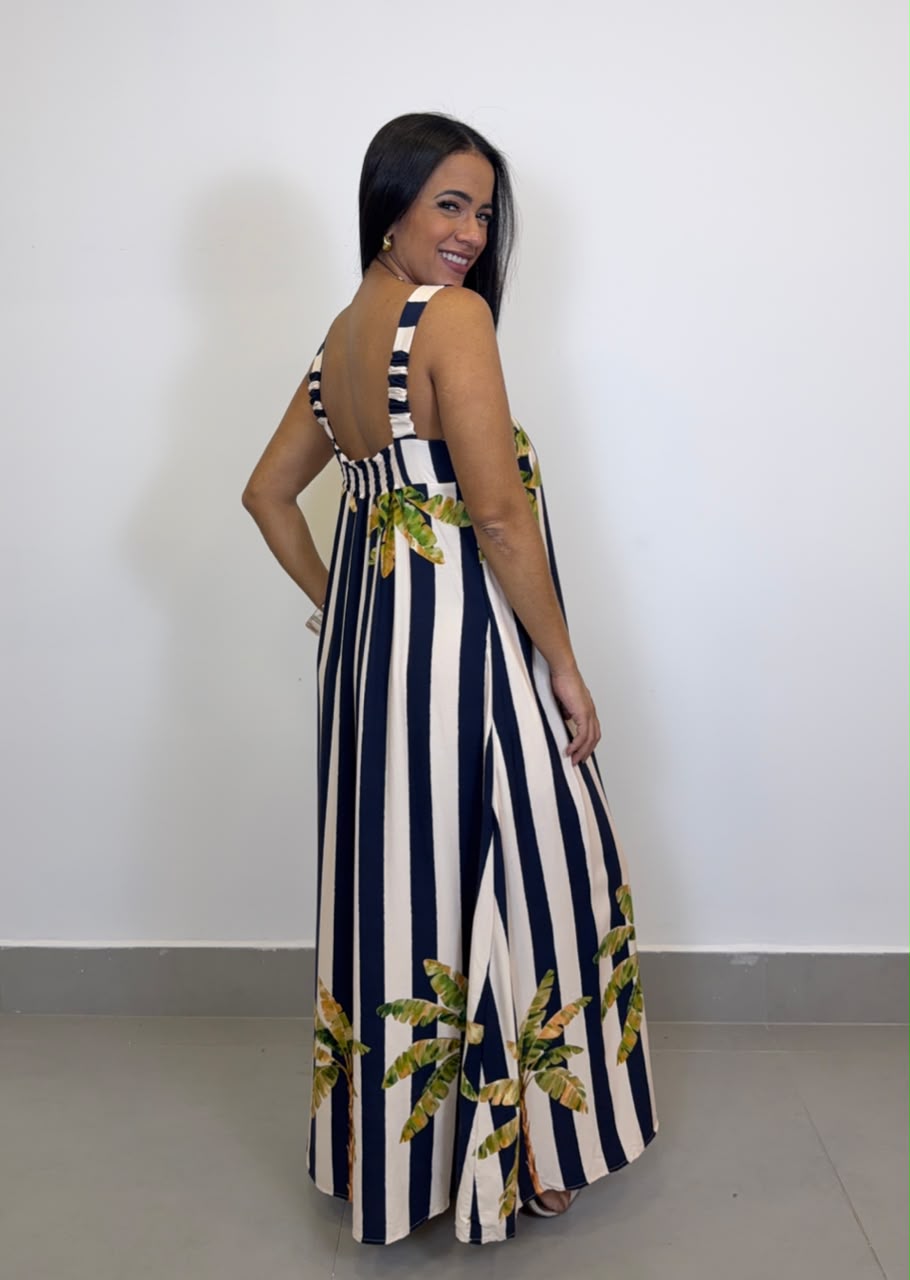 VESTIDO LONGO ESTAMPADO 5509