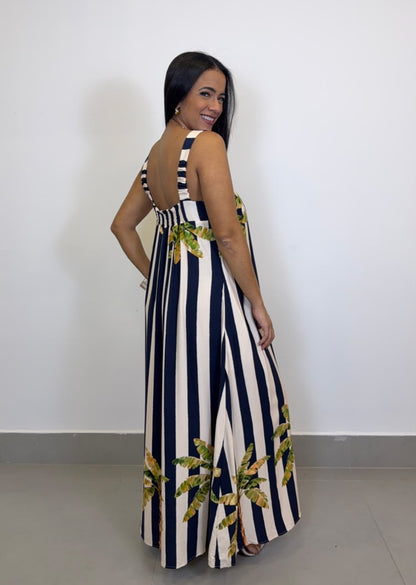 VESTIDO LONGO ESTAMPADO 5509
