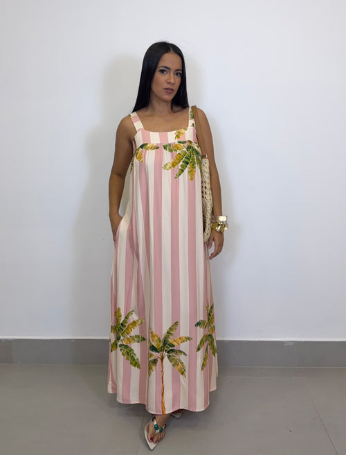 VESTIDO LONGO ESTAMPADO 5509