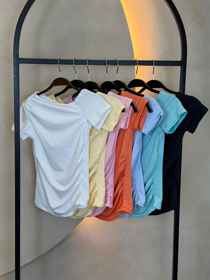 BLUSA OMBRO A OMBRO ASSIMÉTRICA 5676
