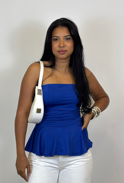 BLUSA PEPLUM SEM ALÇA 5740