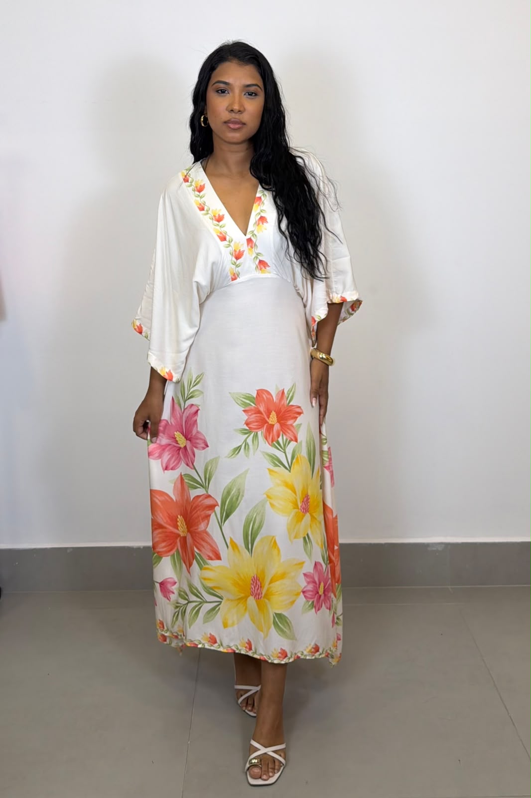 VESTIDO LONGUETE ESTAMPADO 5762