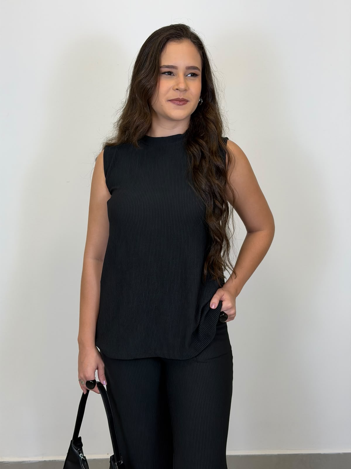 CONJUNTO CALÇA E BLUSA GOLA ALTA 5791