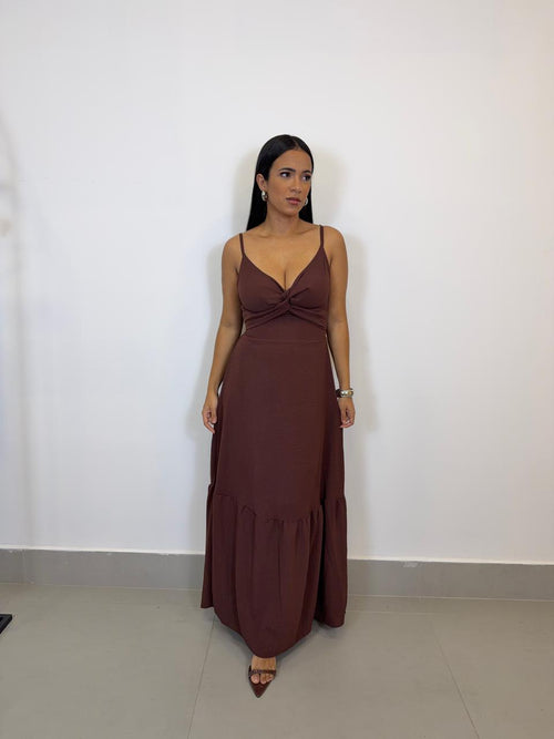 VESTIDO DE AMARRAÇÃO 5552