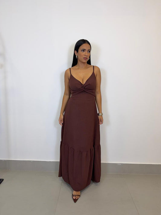VESTIDO DE AMARRAÇÃO 5552